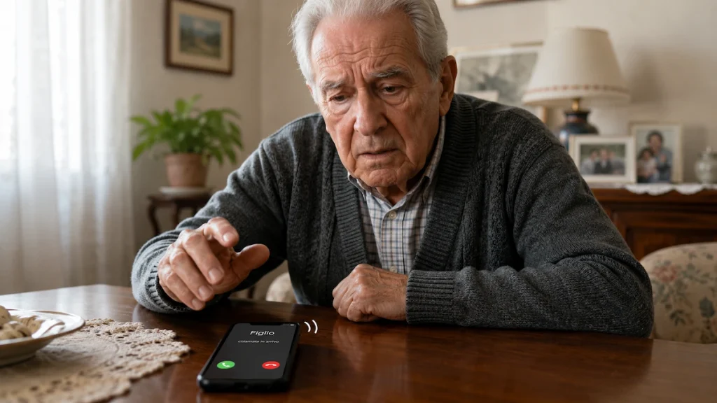 Anziani che non rispondono al telefono e hanno difficoltà a rispondere alle chiamate